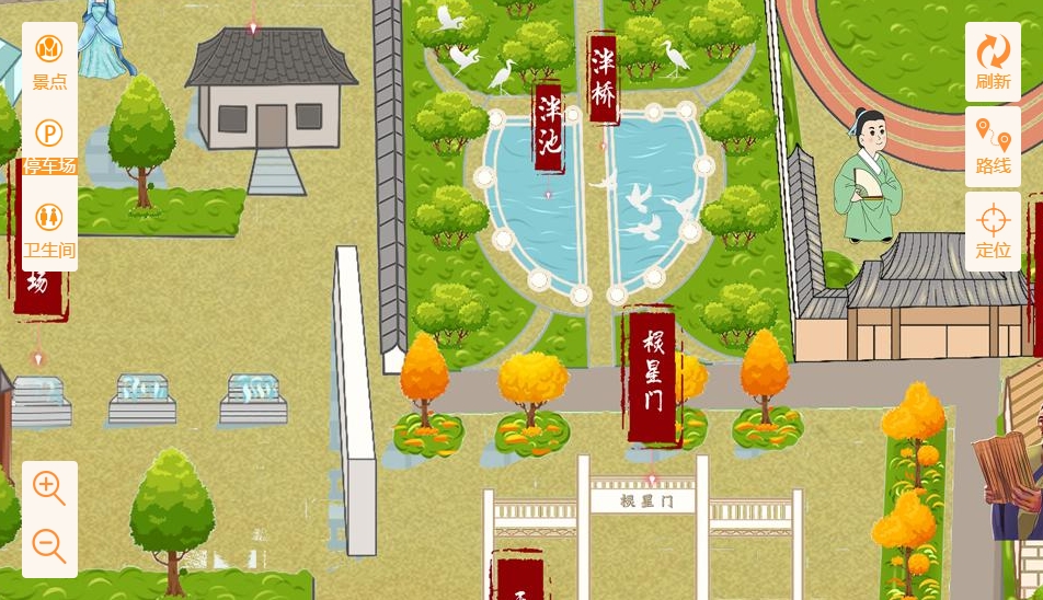 淄博手绘地图景区语音讲解导览系统：智慧景区建设的基石